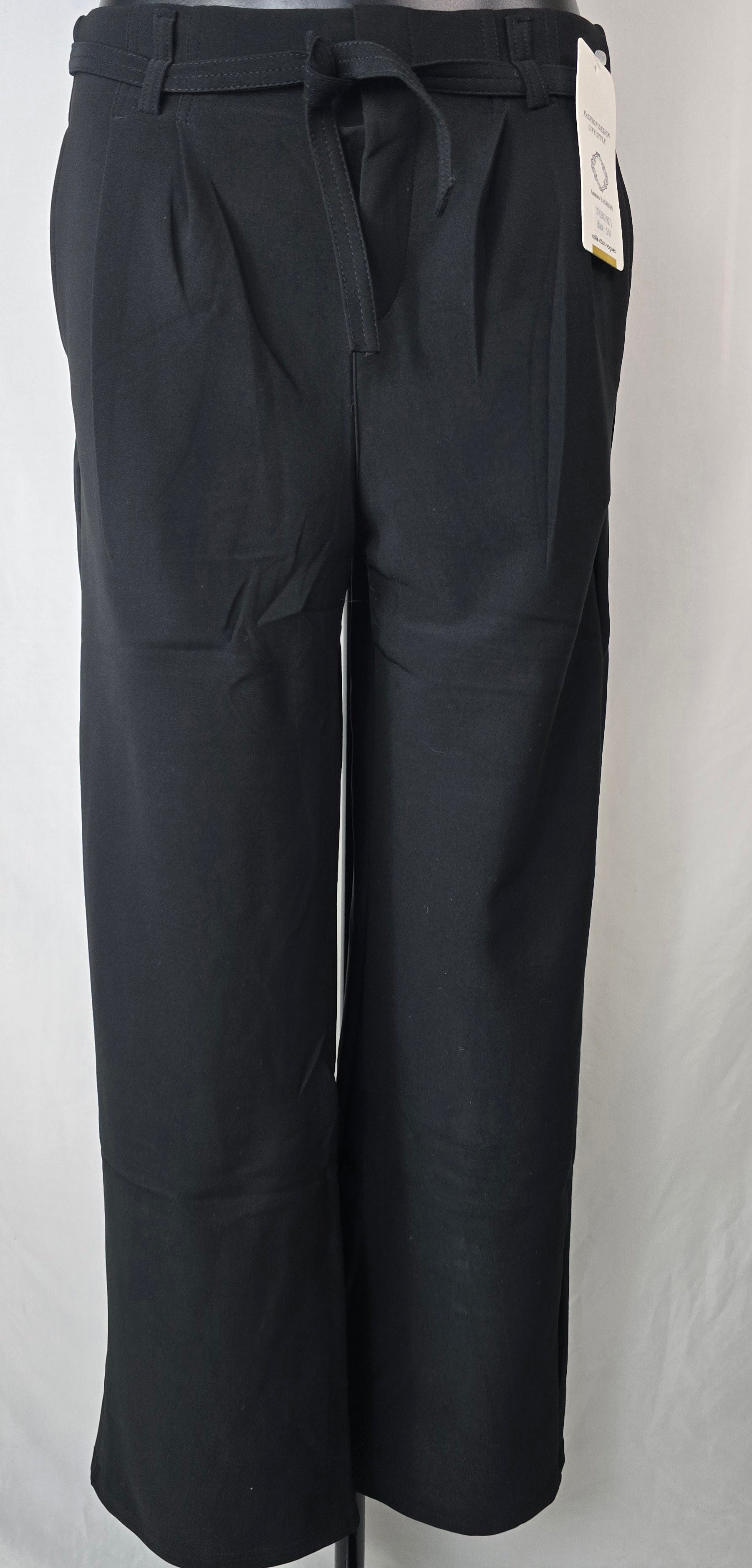 Broek Comfort met strik ceintuur