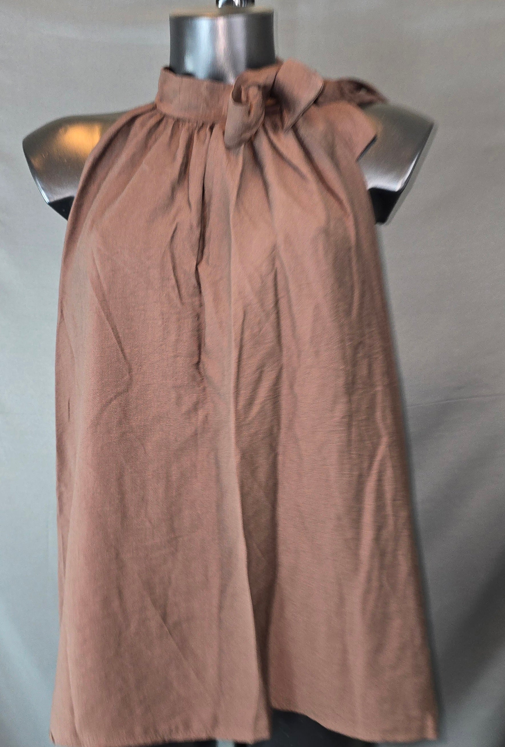 Halter top met strik