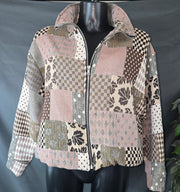 Patchwork jas