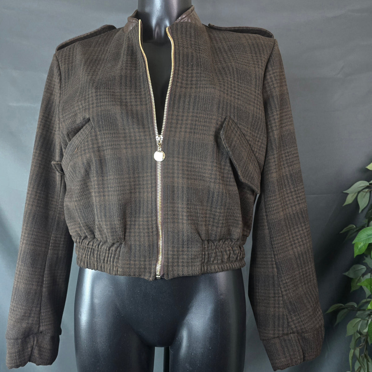 bomber jas ruit
